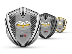 Toyota Emblem Metal Badge High-End Style Drift Design